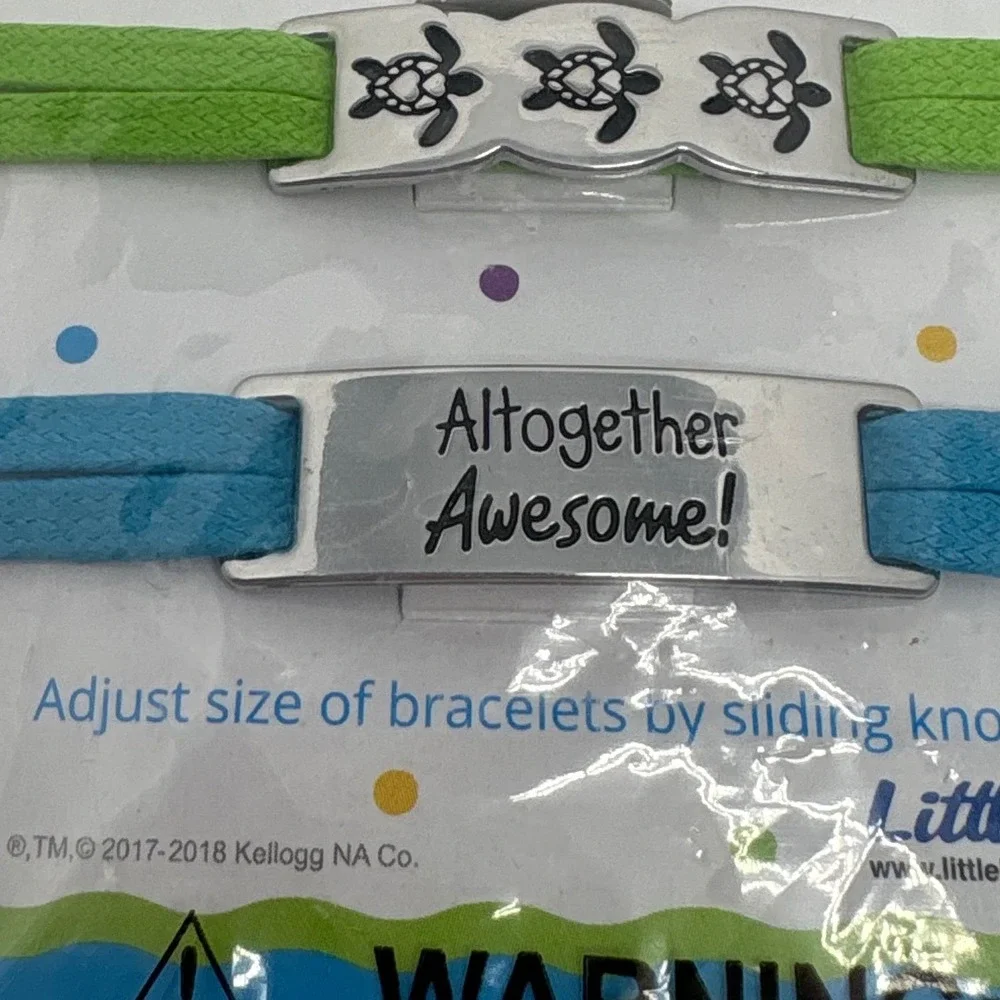 Little Brownie Bakers Girl Scout Cookie Reward ‎ Entrepreneur Bracelets Set of 2